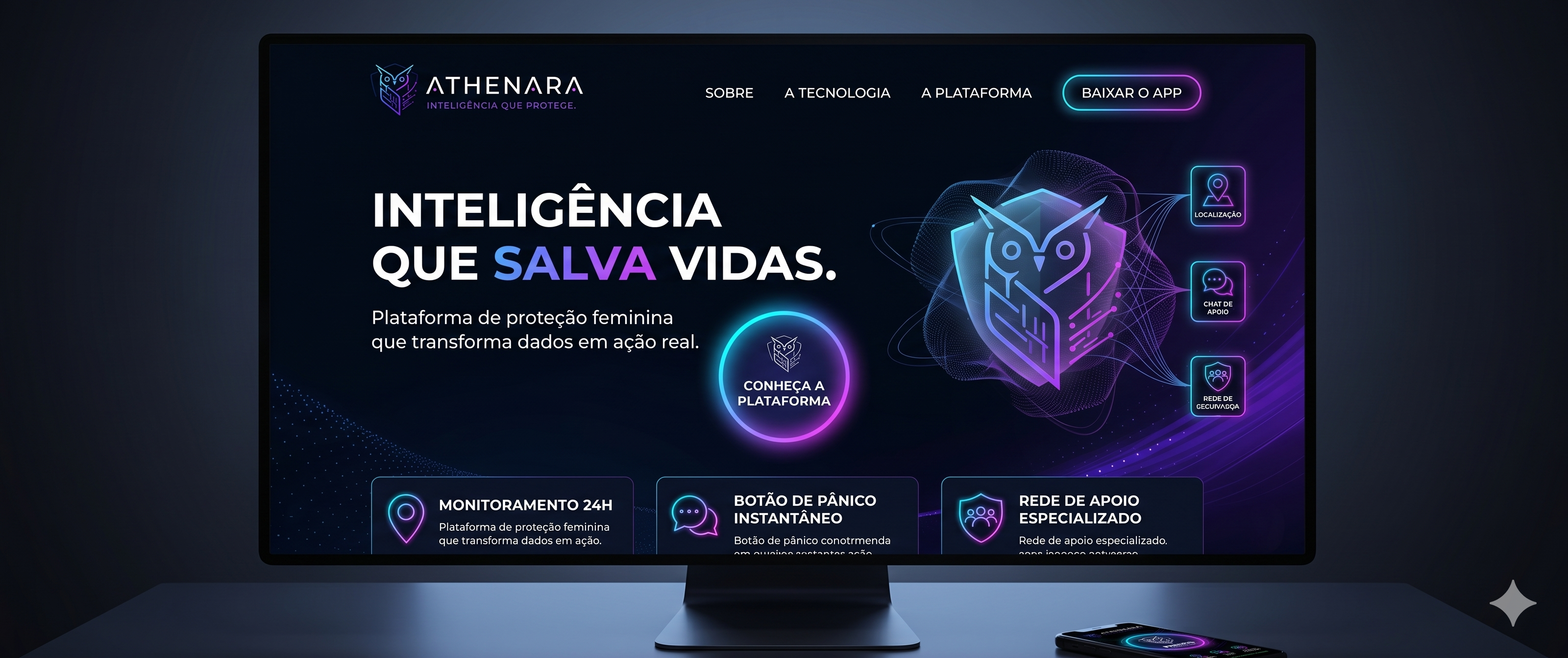 ATHENARA, plataforma web